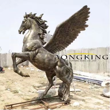青铜雕塑铸造厂 动物铜雕 飞马雕塑 - 独叫兽