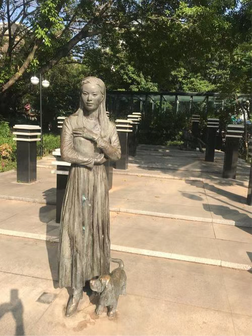 户外装饰 人物雕塑