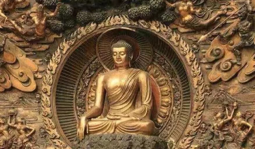 青铜铸造著名灵山大佛雕塑